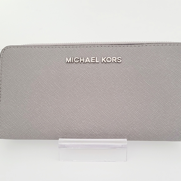 Michael Kors Safiano Leather Zip Around Wallet - Picture 2 of 10